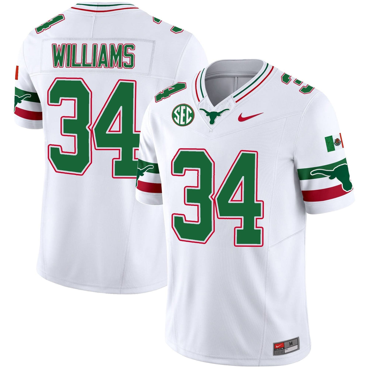 TL Mexico SEC Patch Vapor Jersey