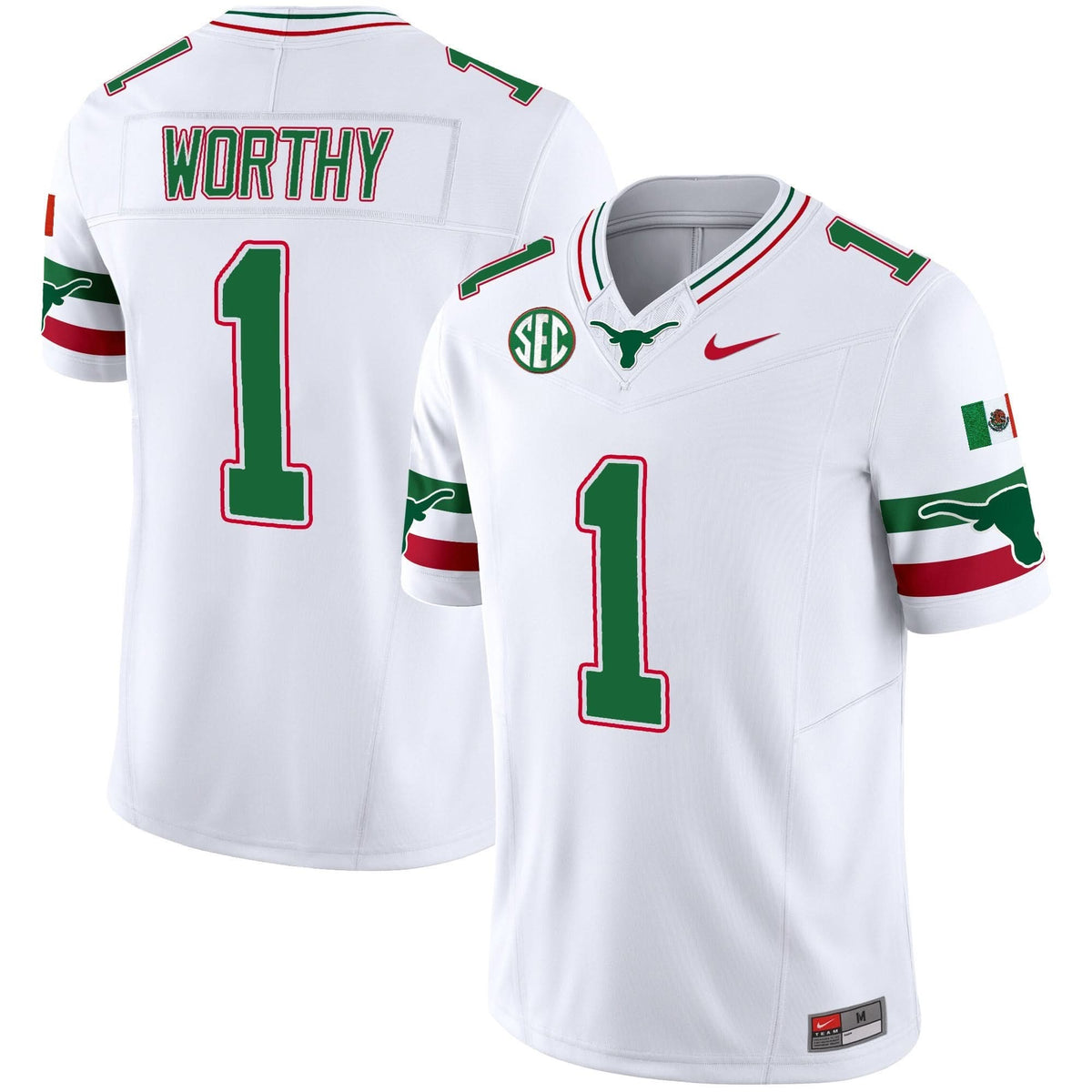 TL Mexico SEC Patch Vapor Jersey