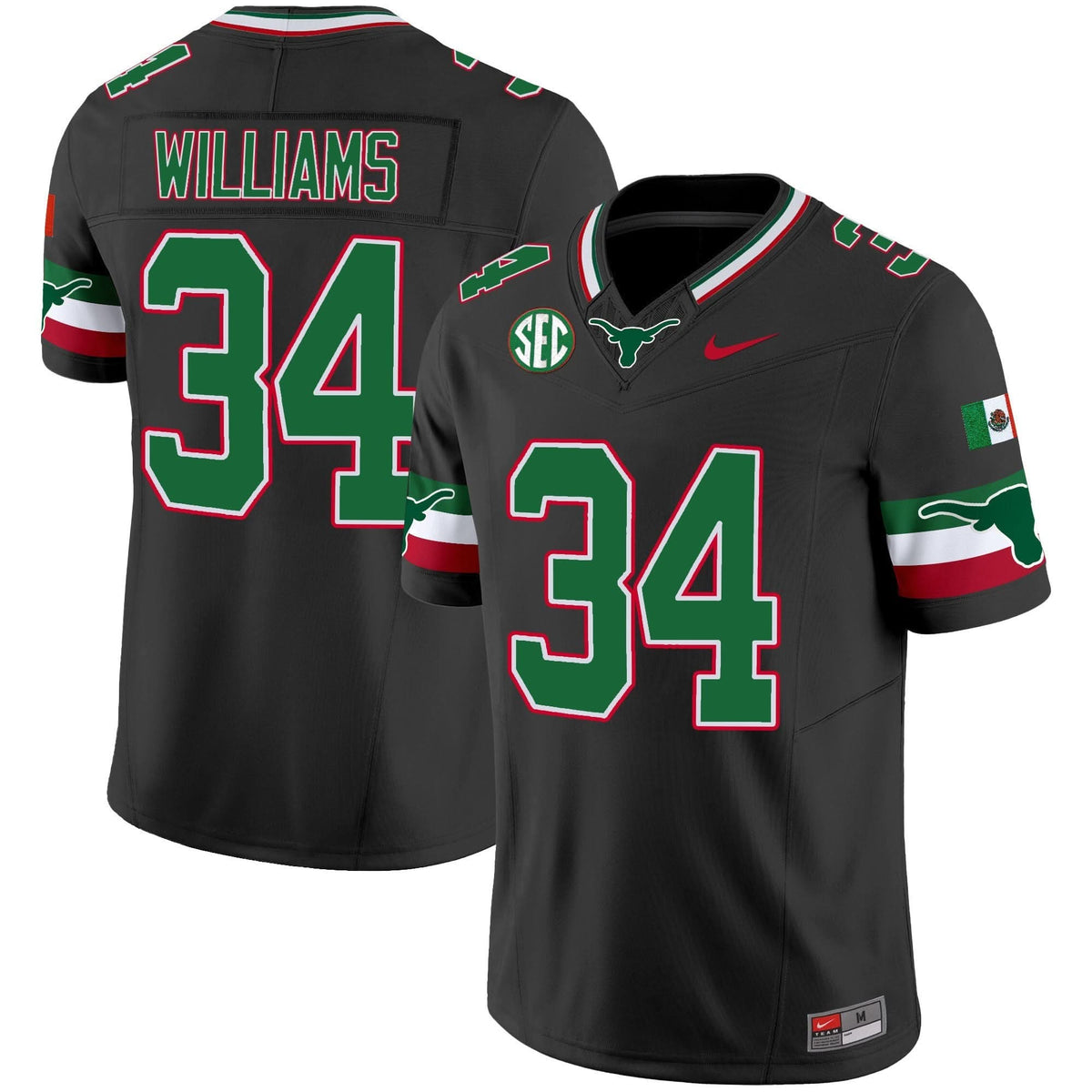 TL Mexico SEC Patch Vapor Jersey