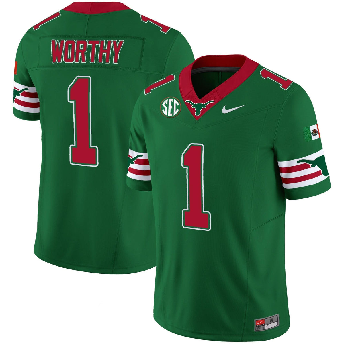 TL Mexico SEC Patch Vapor Jersey