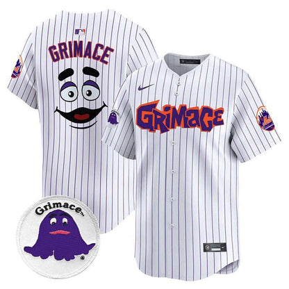 Men's Mets Grimace Vapor Premier Limited Jersey V2 - All Stitched