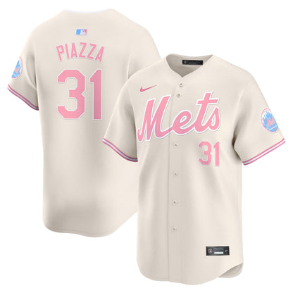 Men's Mets Bubblegum Pink Vapor Premier Limited Jersey - All Stitched