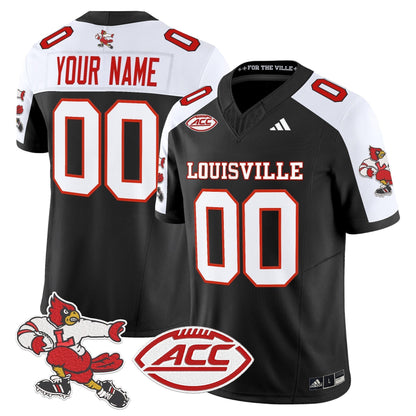 Louisville Cardinals '1980s Throwback' Vapor Limited Custom Jersey - All Stitched