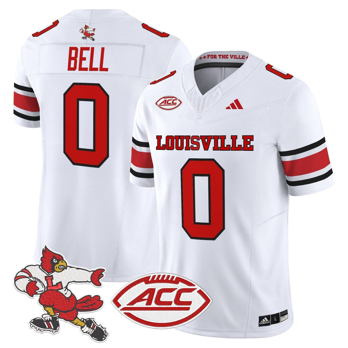 Men's Louisville Cardinals '1980s Throwback' Vapor Limited Jersey - All Stitched