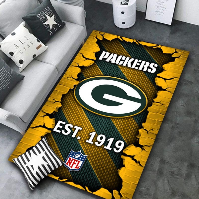 Green Bay Packers Rug DMHF1077