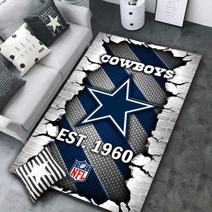 Dallas Cowboys Rug DMHF1074