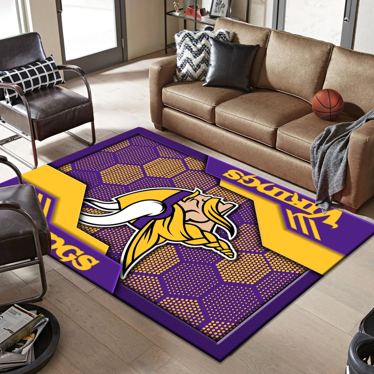 Minnesota Vikings Rug DMHF3100