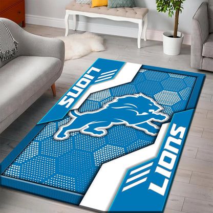 Detroit Lions Rug DMHF3090