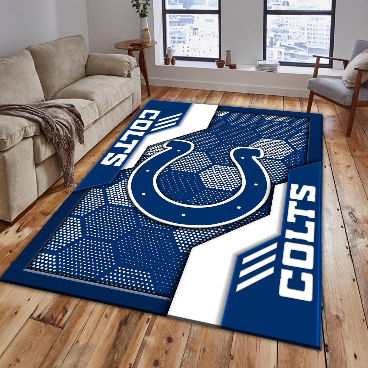 Indianapolis Colts Rug DMHF3093
