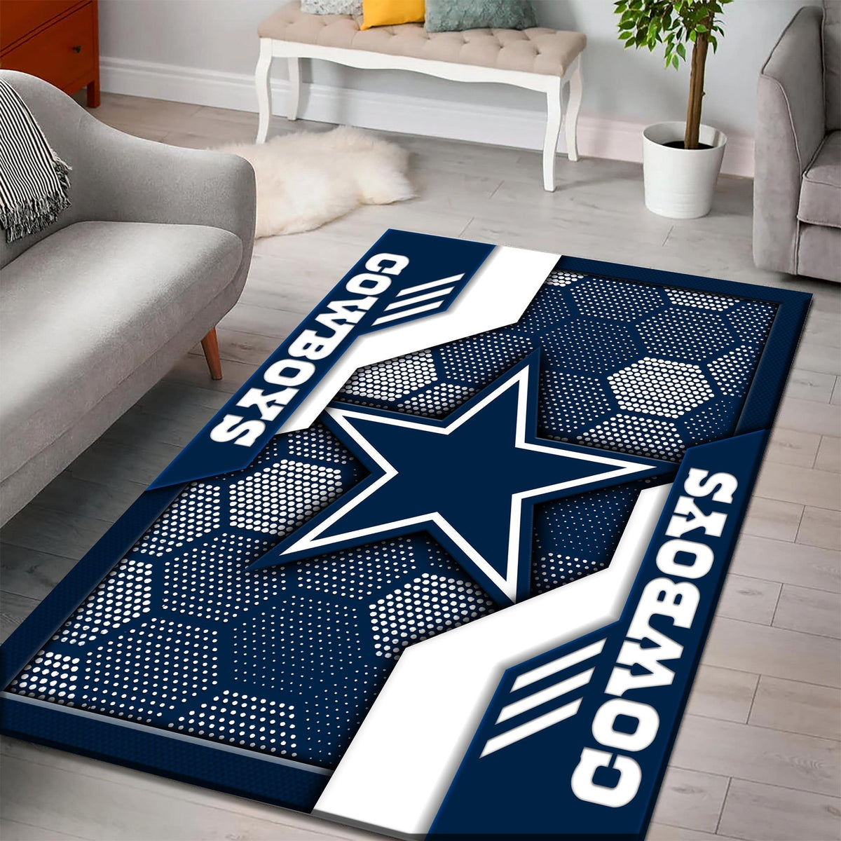 Dallas Cowboys Rug DMHF3088