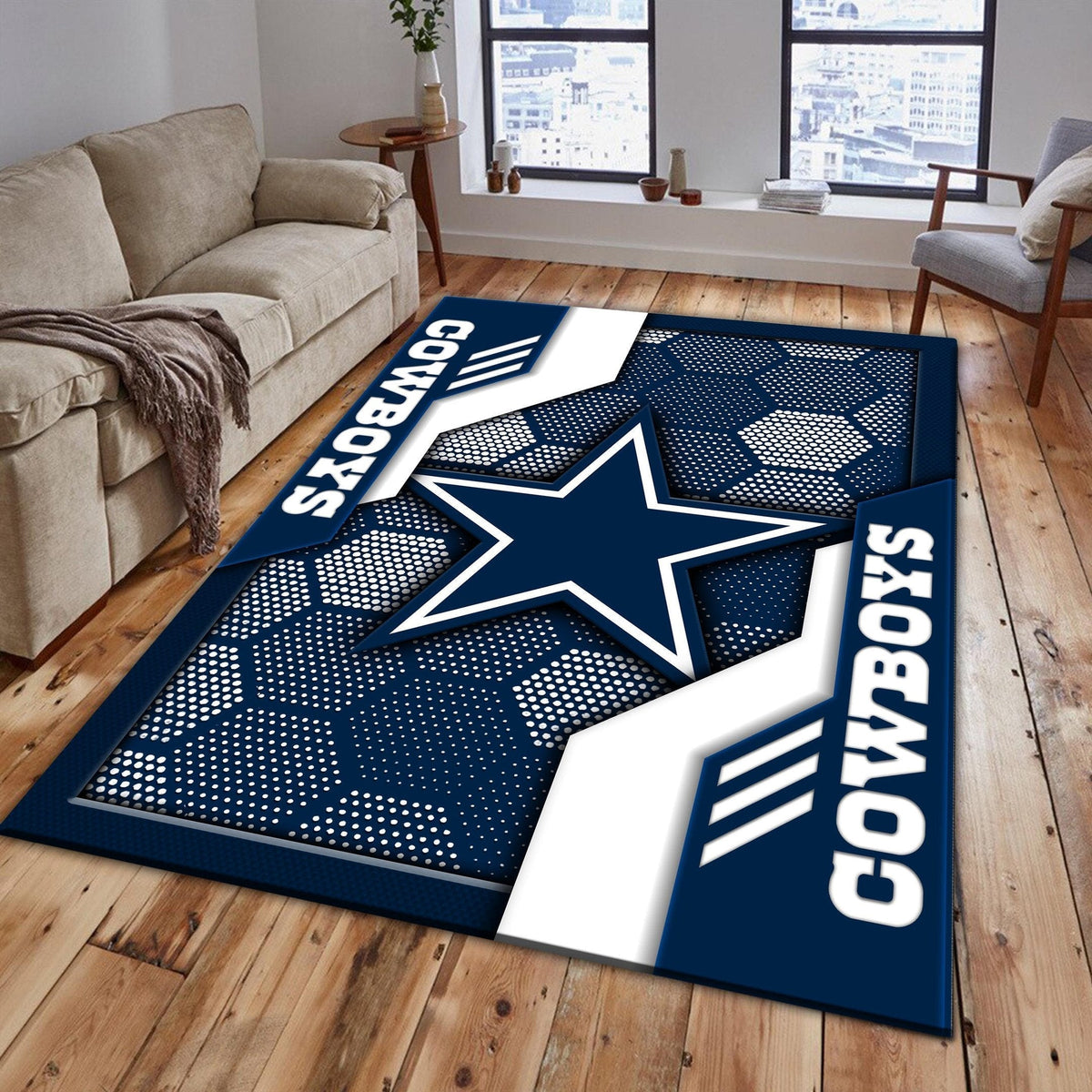 Dallas Cowboys Rug DMHF3088
