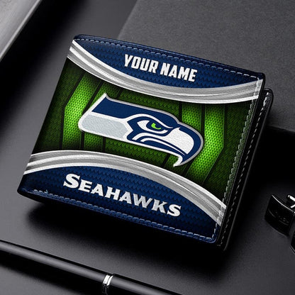 Seattle Seahawks NNHD1002 Leather Wallet