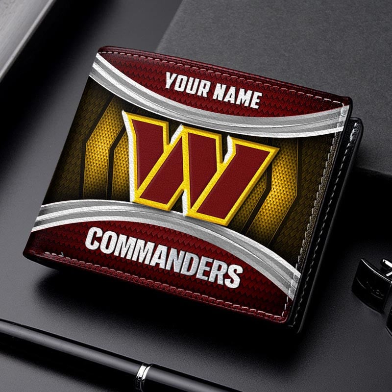 Washington Commanders NNHD1005 Leather Wallet