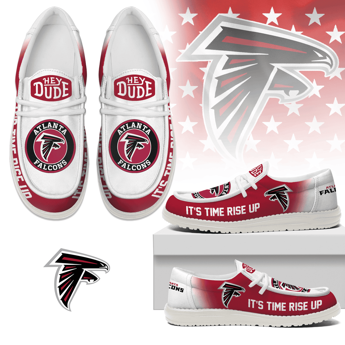 Atlanta Falcons | Premium Loafer Shoes NY