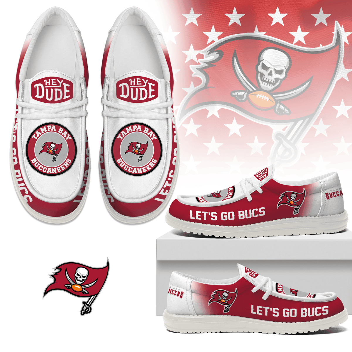 Tampa Bay Buccaneers | Premium Loafer Shoes NY