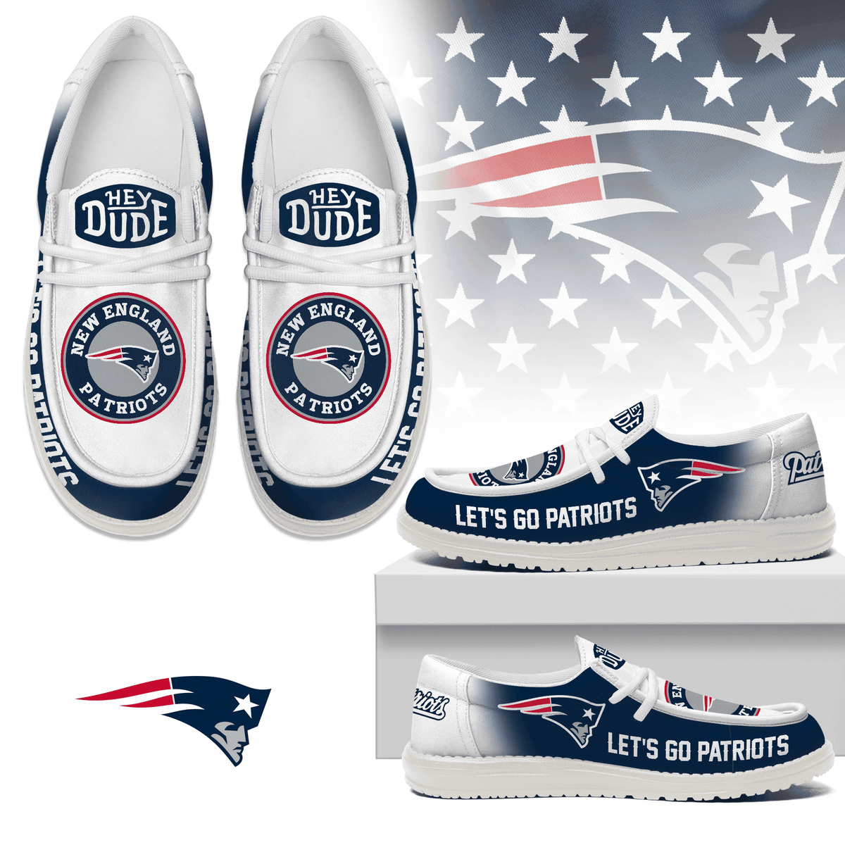 New England Patriots | Premium Loafer Shoes NY