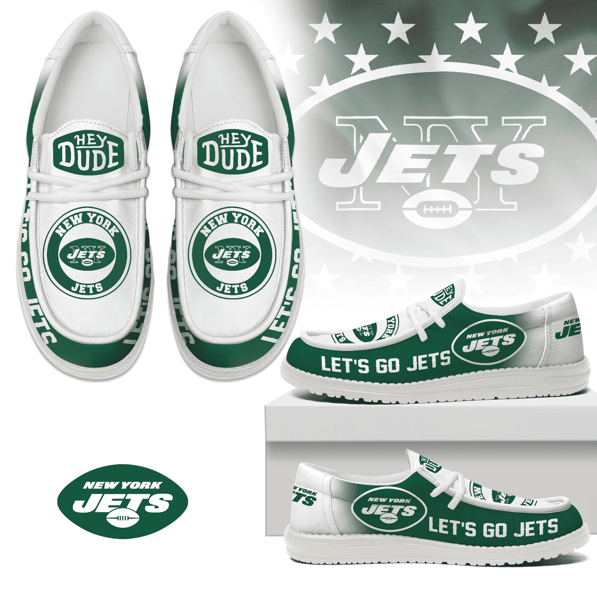 New York Jets | Premium Loafer Shoes NY