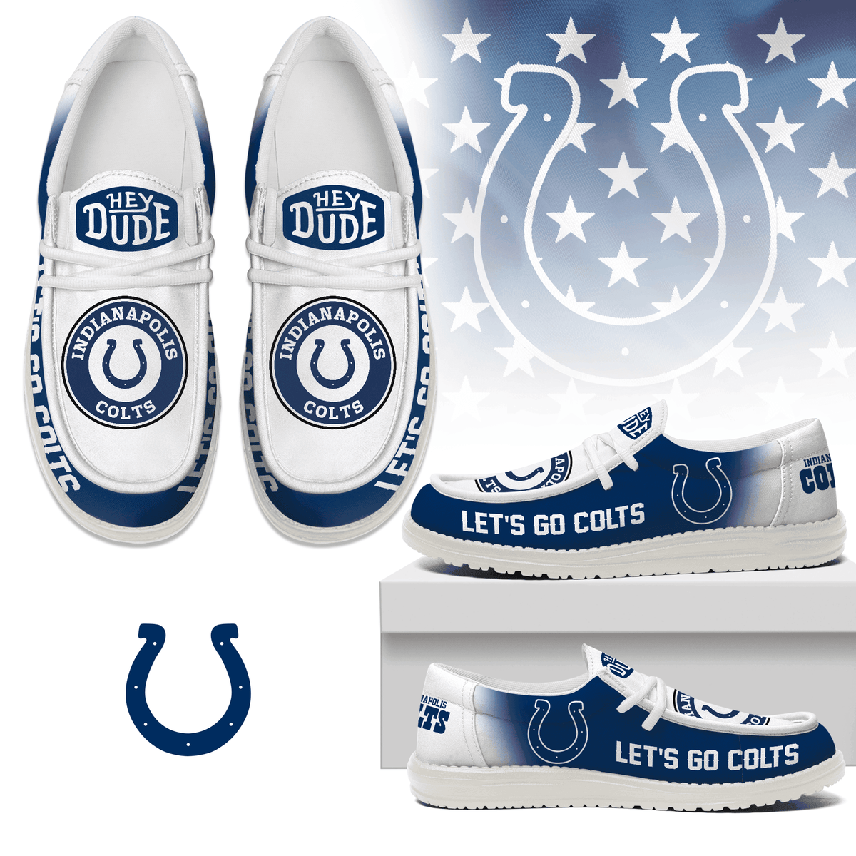 Indianapolis Colts | Premium Loafer Shoes NY