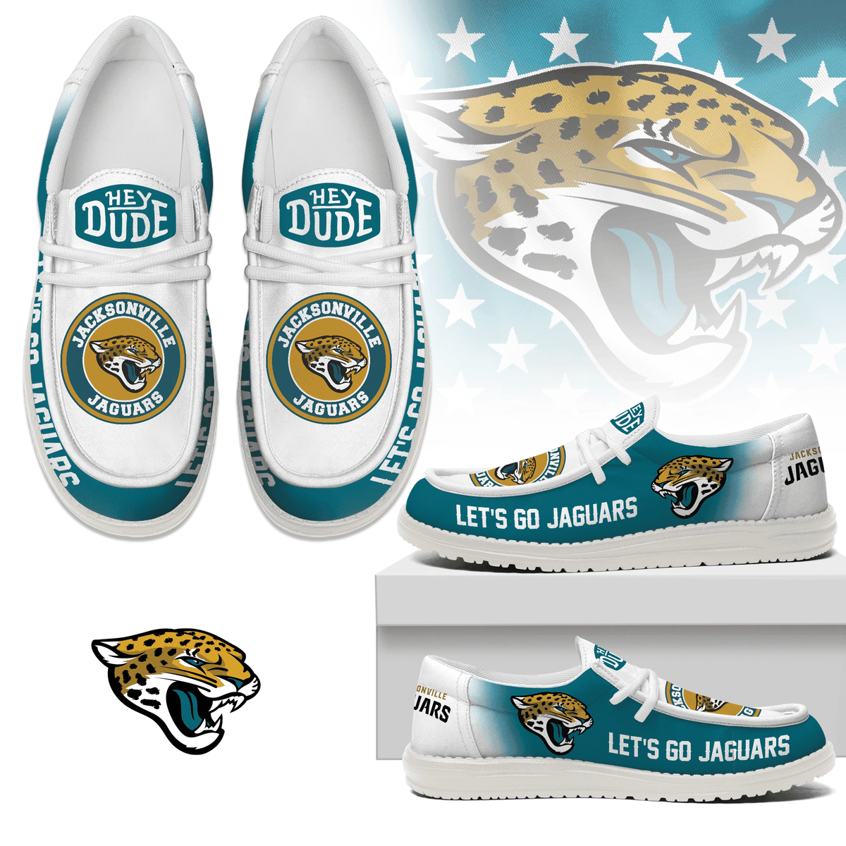 Jacksonville Jaguars | Premium Loafer Shoes NY