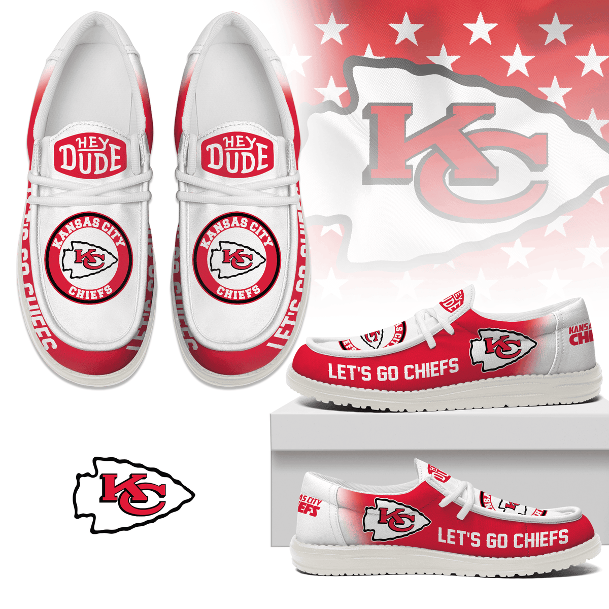 Kansas City Chiefs | Premium Loafer Shoes NY
