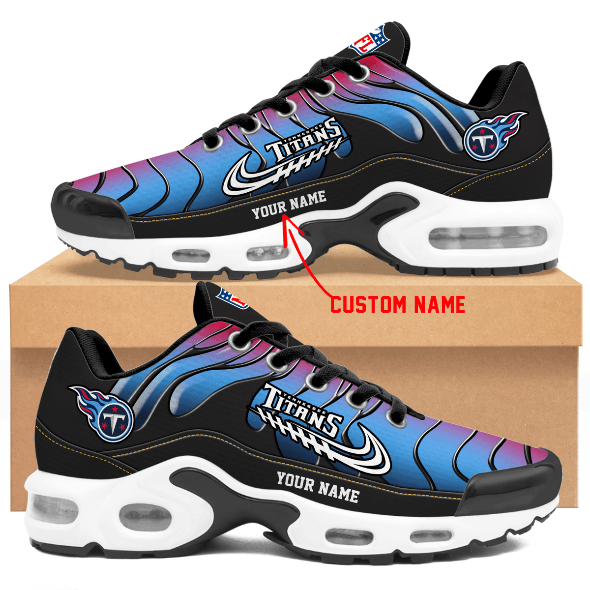 Tennessee Titans | Personalized Air Max Shoes Limited Edition TD