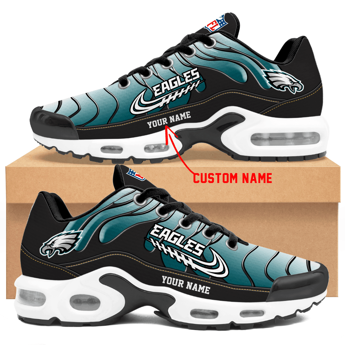 Philadelphia Eagles | Personalized Air Max Shoes Limited Edition TD