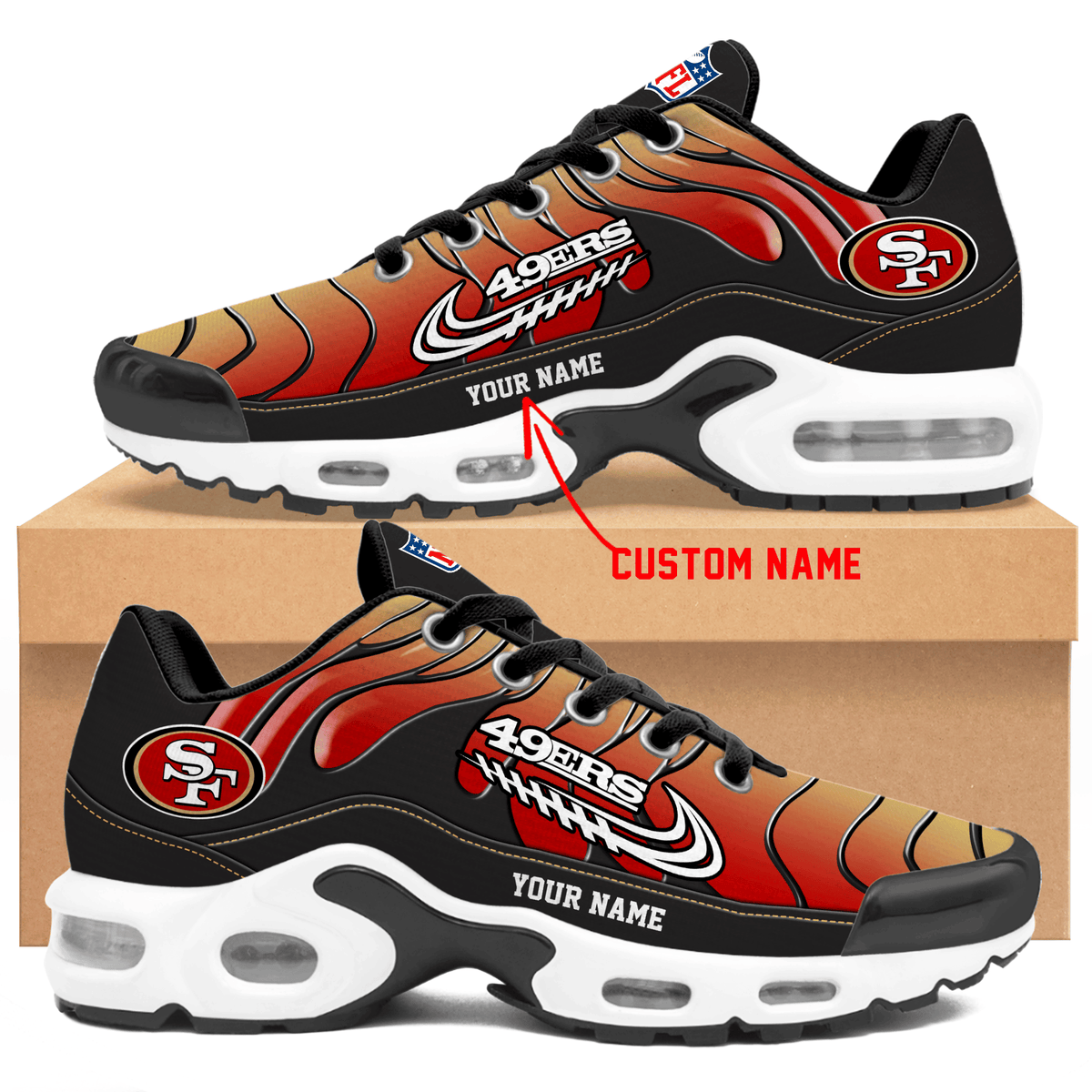 San Francisco 49ers | Personalized Air Max Shoes Limited Edition TD