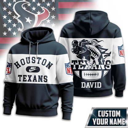 Houston Texans | Premium Touchdown Spirit Personalized Hoodie TD