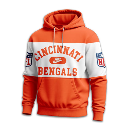 Cincinnati Bengals | Premium Touchdown Spirit Personalized Hoodie TD