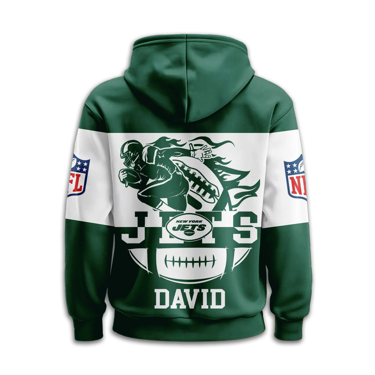 New York Jets | Premium Touchdown Spirit Personalized Hoodie TD