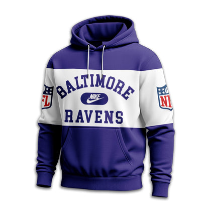 Baltimore Ravens | Premium Touchdown Spirit Personalized Hoodie TD