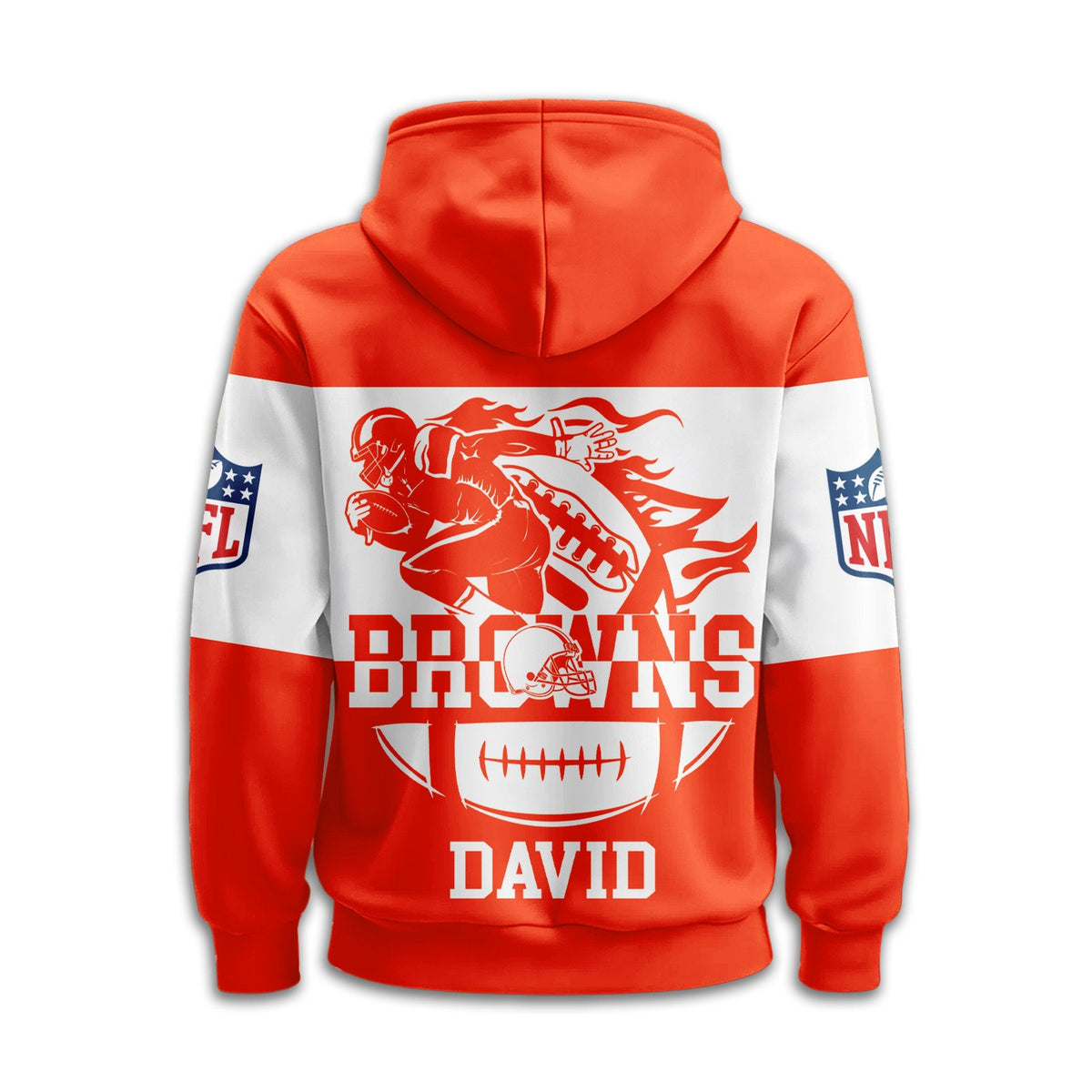 Cleveland Browns | Premium Touchdown Spirit Personalized Hoodie TD