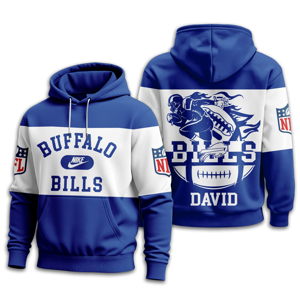 Buffalo Bills | Premium Touchdown Spirit Personalized Hoodie TD