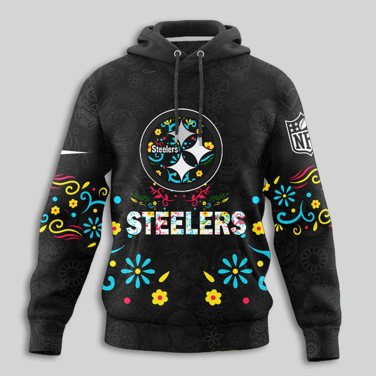 Pittsburgh Steelers | Premium Dia de los Muertos Limited Editions Hoodie MM