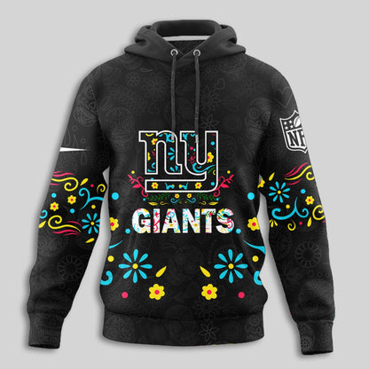 New York Giants | Premium Dia de los Muertos Limited Editions Hoodie MM