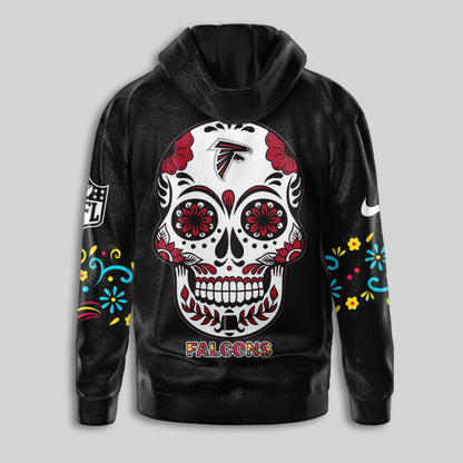 Atlanta Falcons | Premium Dia de los Muertos Limited Editions Hoodie MM