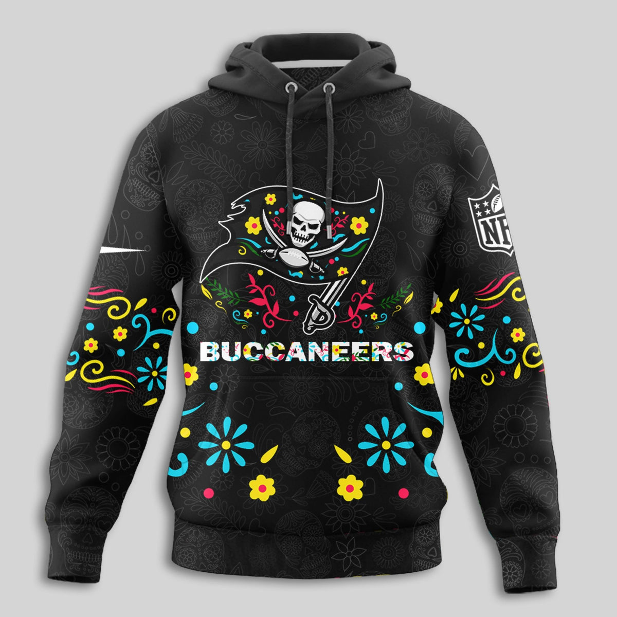 Tampa Bay Buccaneers | Premium Dia de los Muertos Limited Editions Hoodie MM