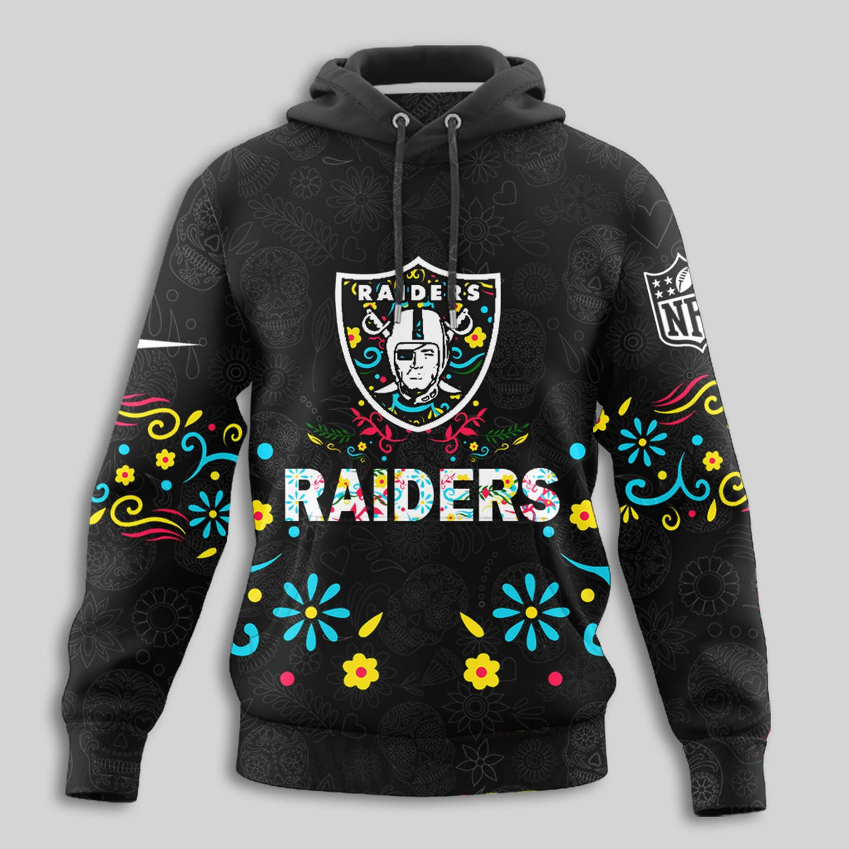 Las Vegas Raiders | Premium Dia de los Muertos Limited Editions Hoodie MM