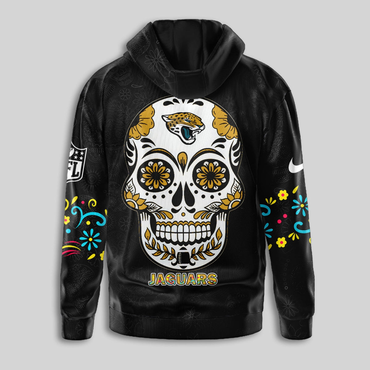 Jacksonville Jaguars | Premium Dia de los Muertos Limited Editions Hoodie MM