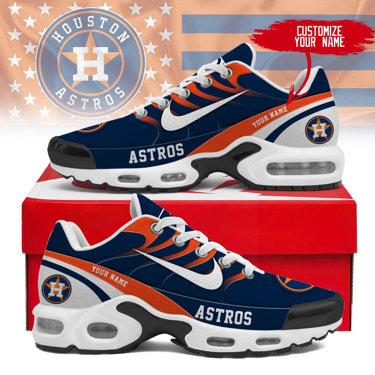 Houston Astros | Personalized Air Max Shoes TD 300525