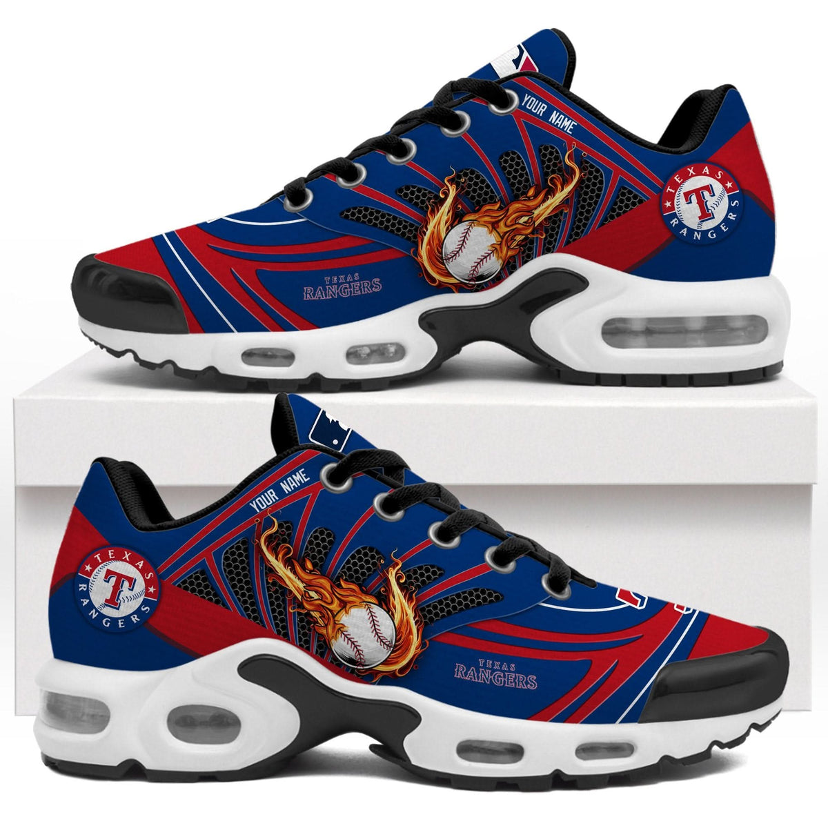 Texas Rangers | Personalized Air Max Shoes Limited Edition