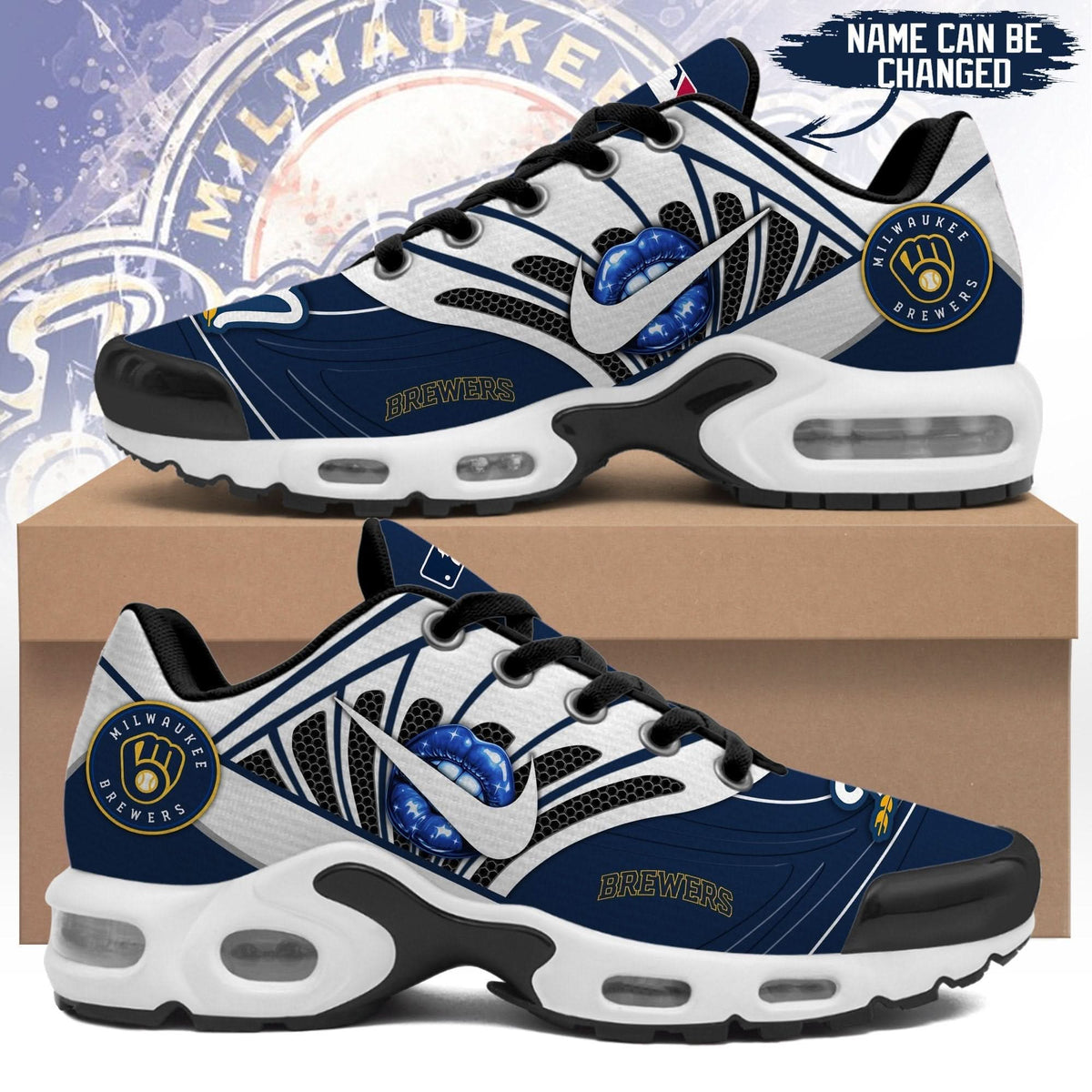 Milwaukee Brewers | Personalized Air Max Shoes Limited Edition