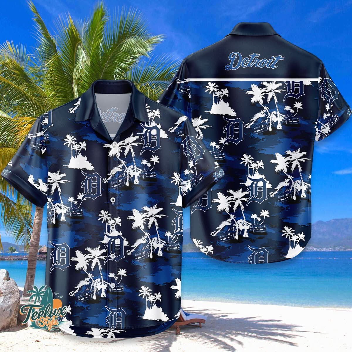 Detroit Tigers | MH MLB Hawaiian Shirt 8