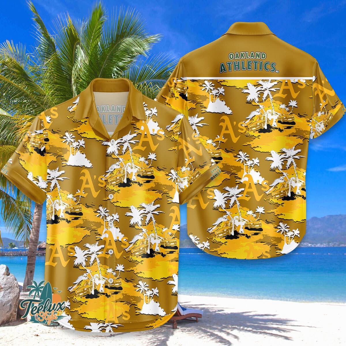 Oakland Athletics | MH MLB Hawaiian Shirt 8