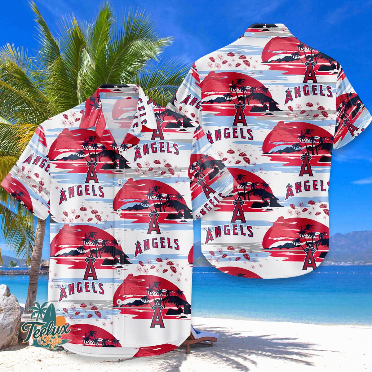 Los Angeles Angels | MH MLB Hawaiian Shirt 9