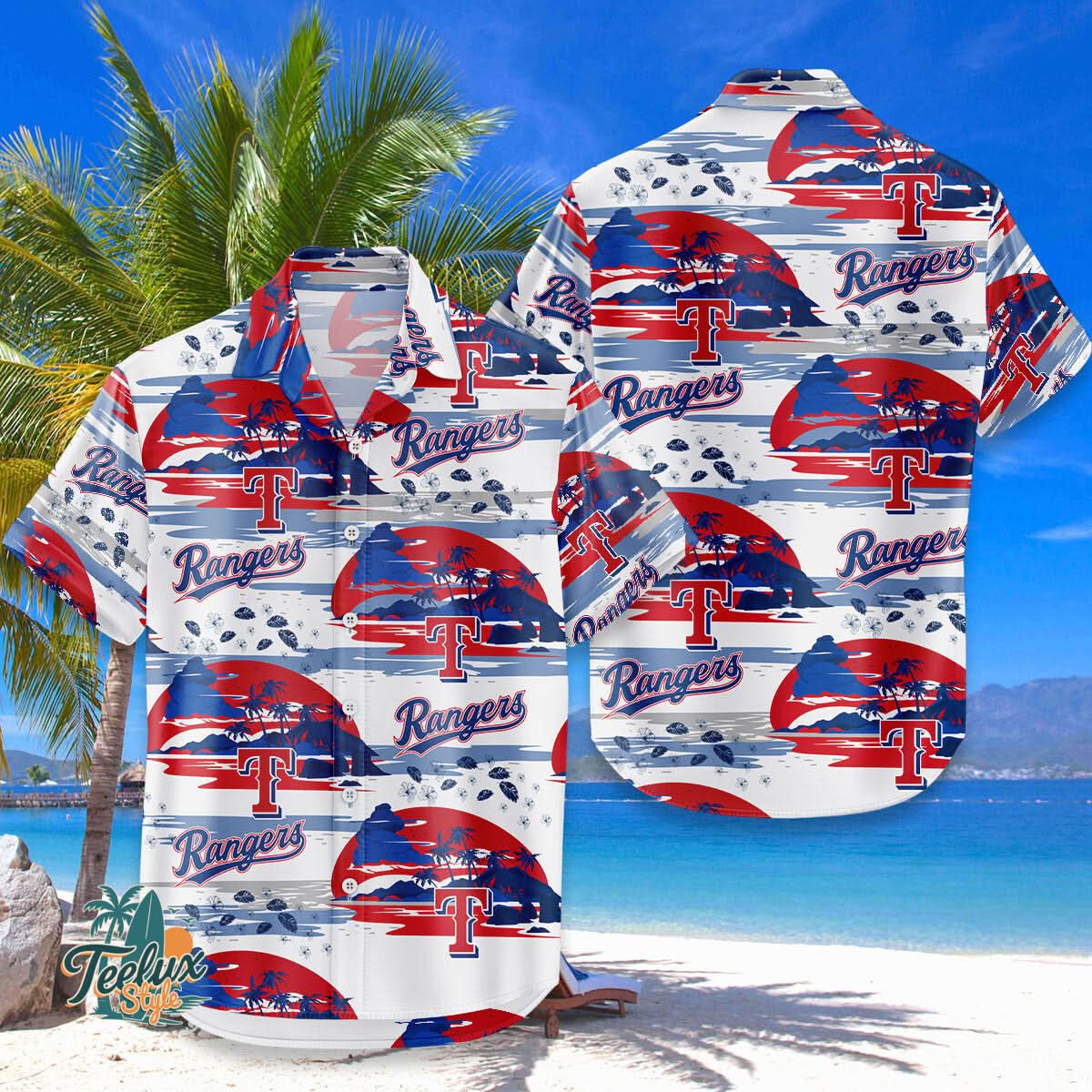 Texas Rangers | MH MLB Hawaiian Shirt 9