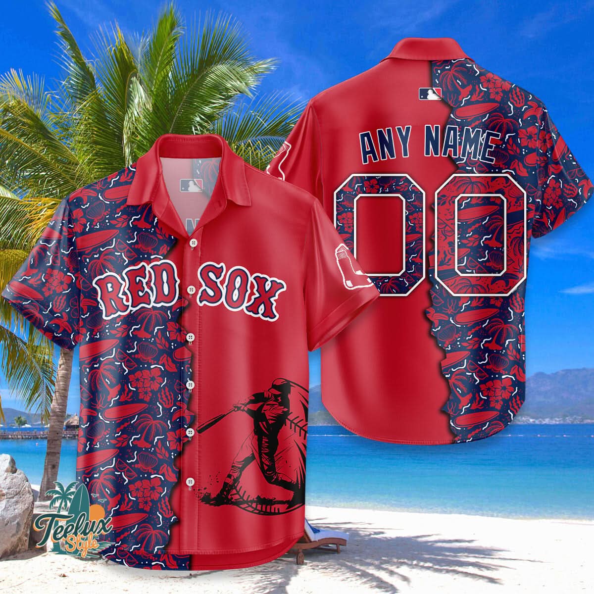 Boston Red Sox | MH MLB Hawaiian Shirt 10