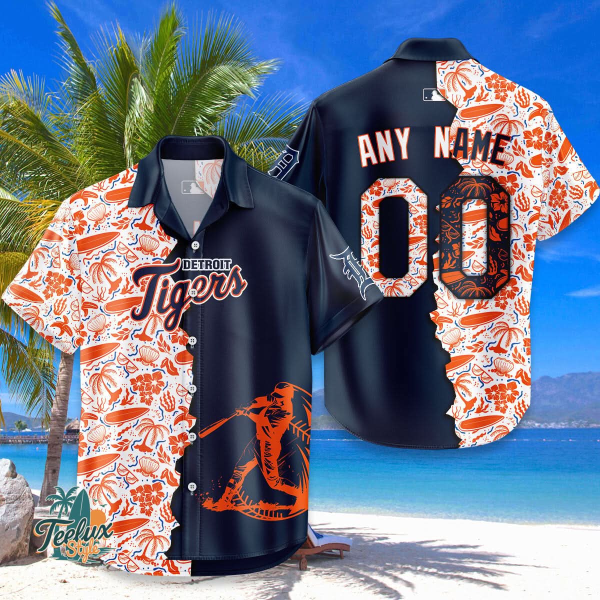 Detroit Tigers | MH MLB Hawaiian Shirt 10