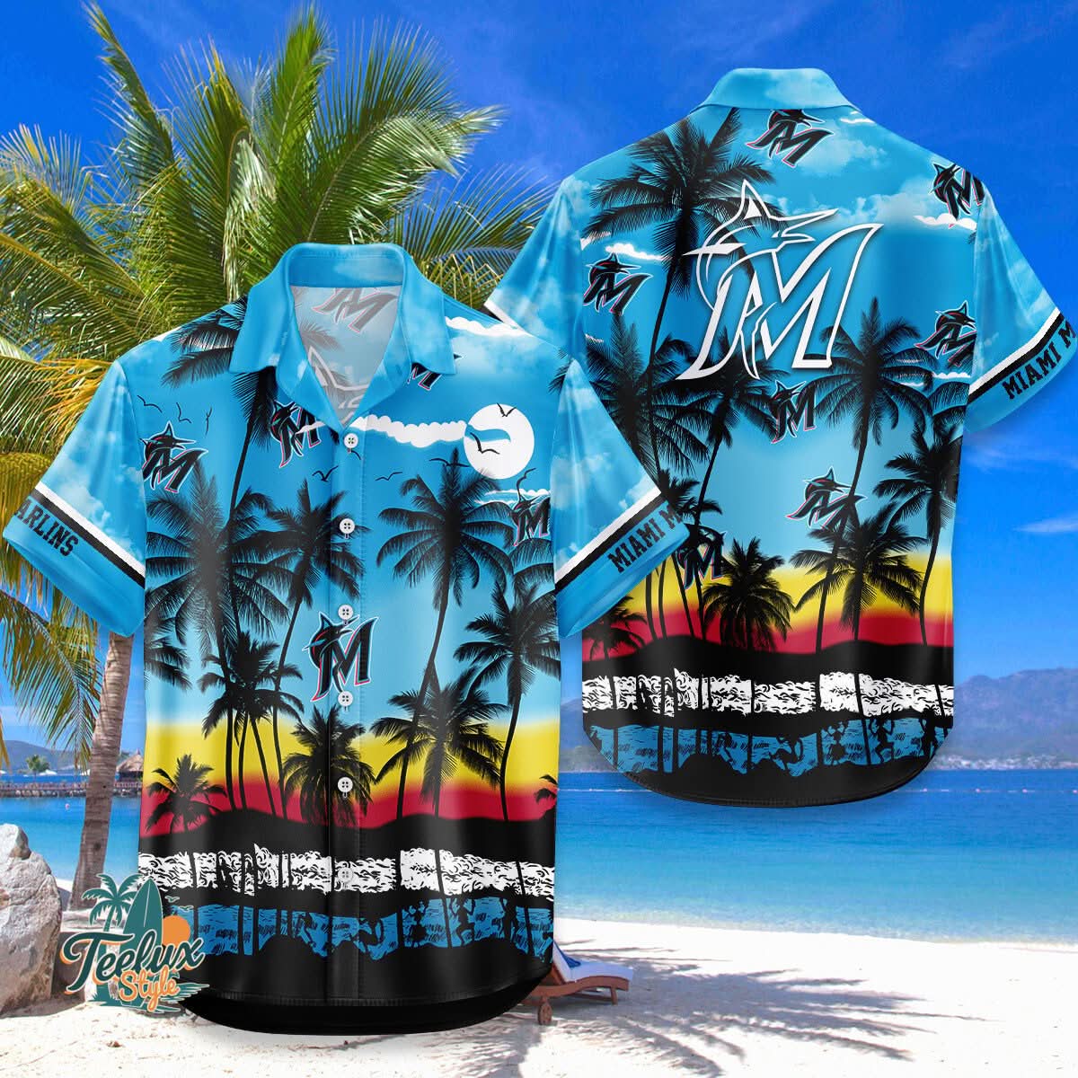 Miami Marlins | MH MLB Hawaiian Shirt 6