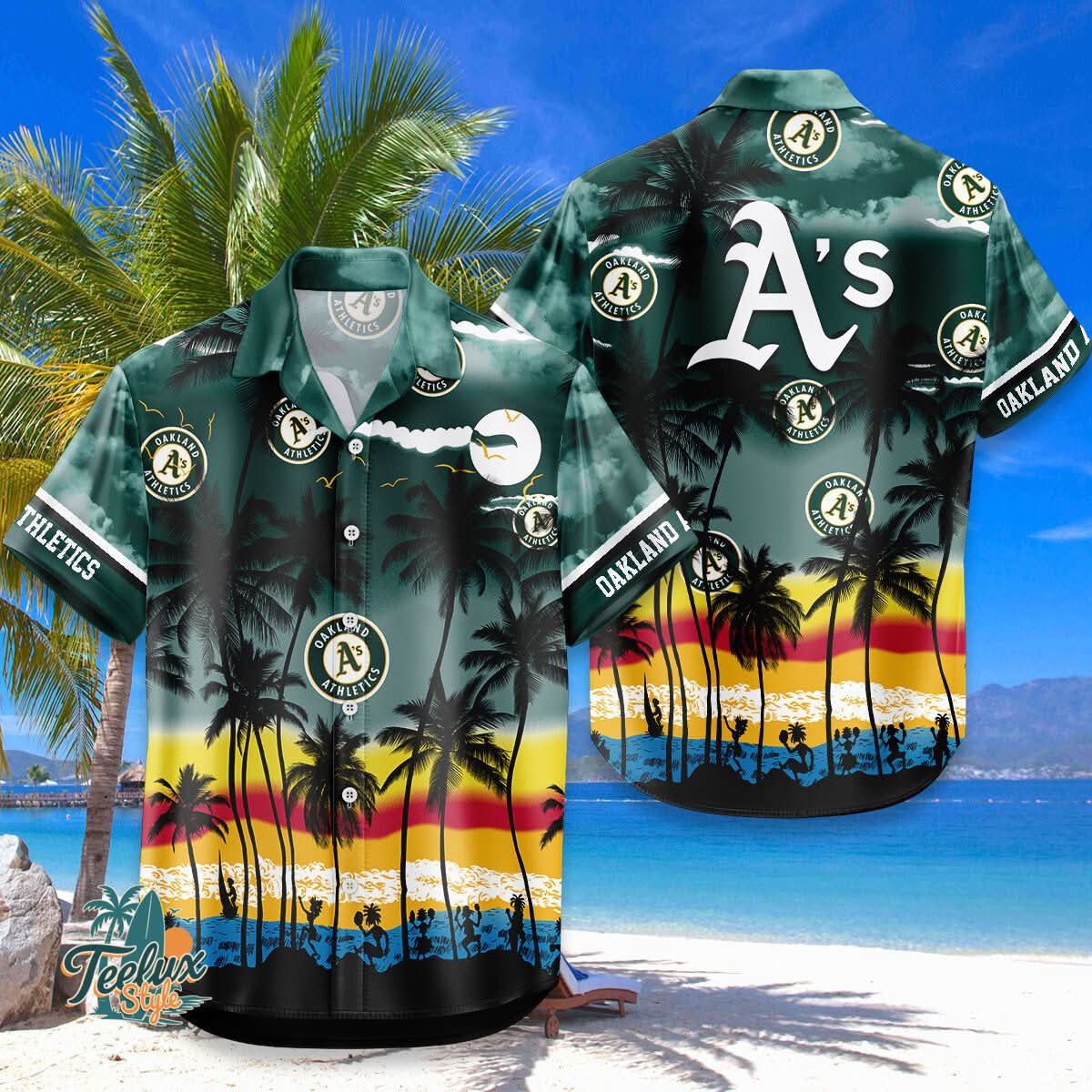 Oakland Athletics | MH MLB Hawaiian Shirt 6